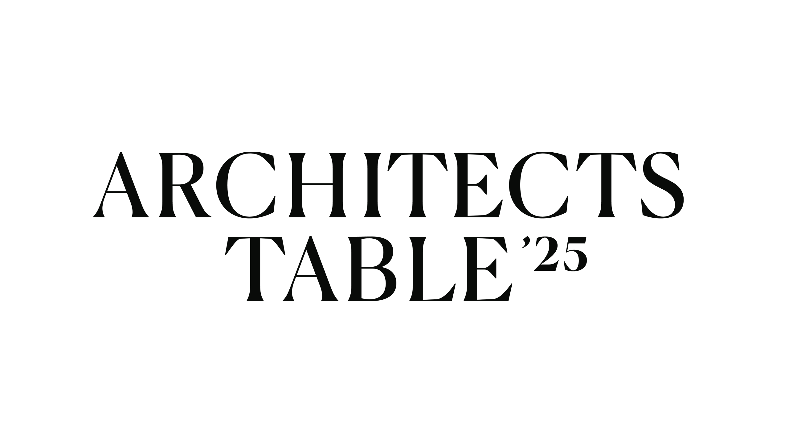 Architects Table '25 logo